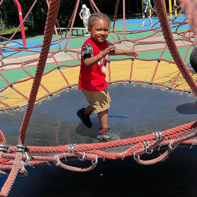 Kids having fun at summer camp